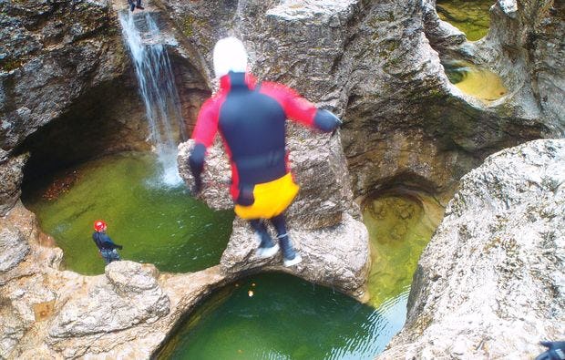 Canyoning Tour in Hallein - Schluchten klettern