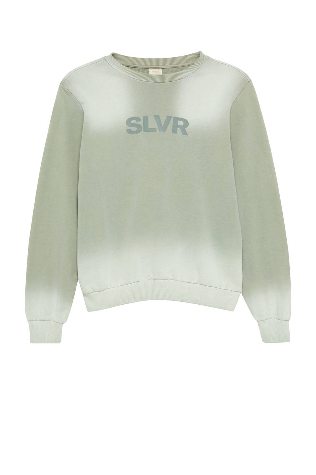 s.Oliver tie-dye sweater groen