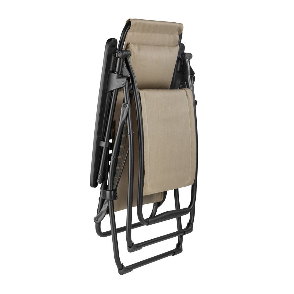 Zero-Gravity-Relaxliege Energie Batyline® Duo Braun Noisette-Noir