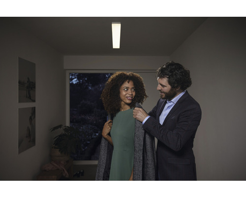 Frameloos LED-paneel 28W 1800 lm CCT 3000-6500 K 60x10 cm Smart+ WiFi instelbaar wit + nachtlampfunctie