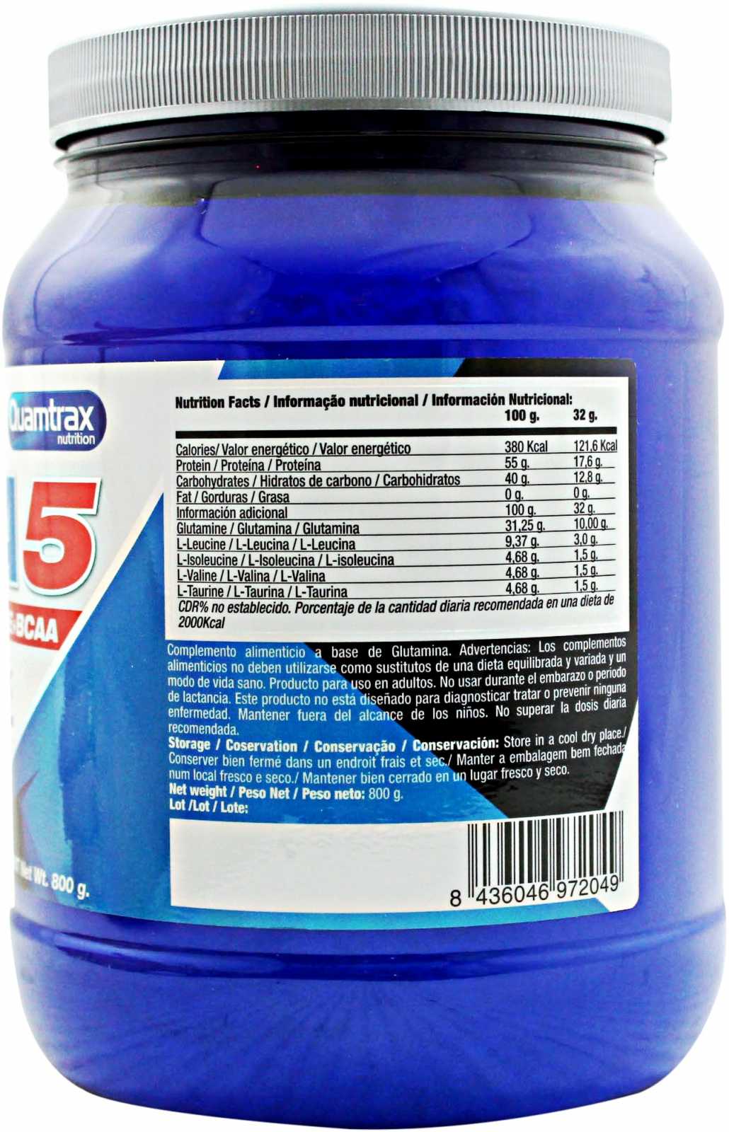 Quamtrax Gluta 5 400 g