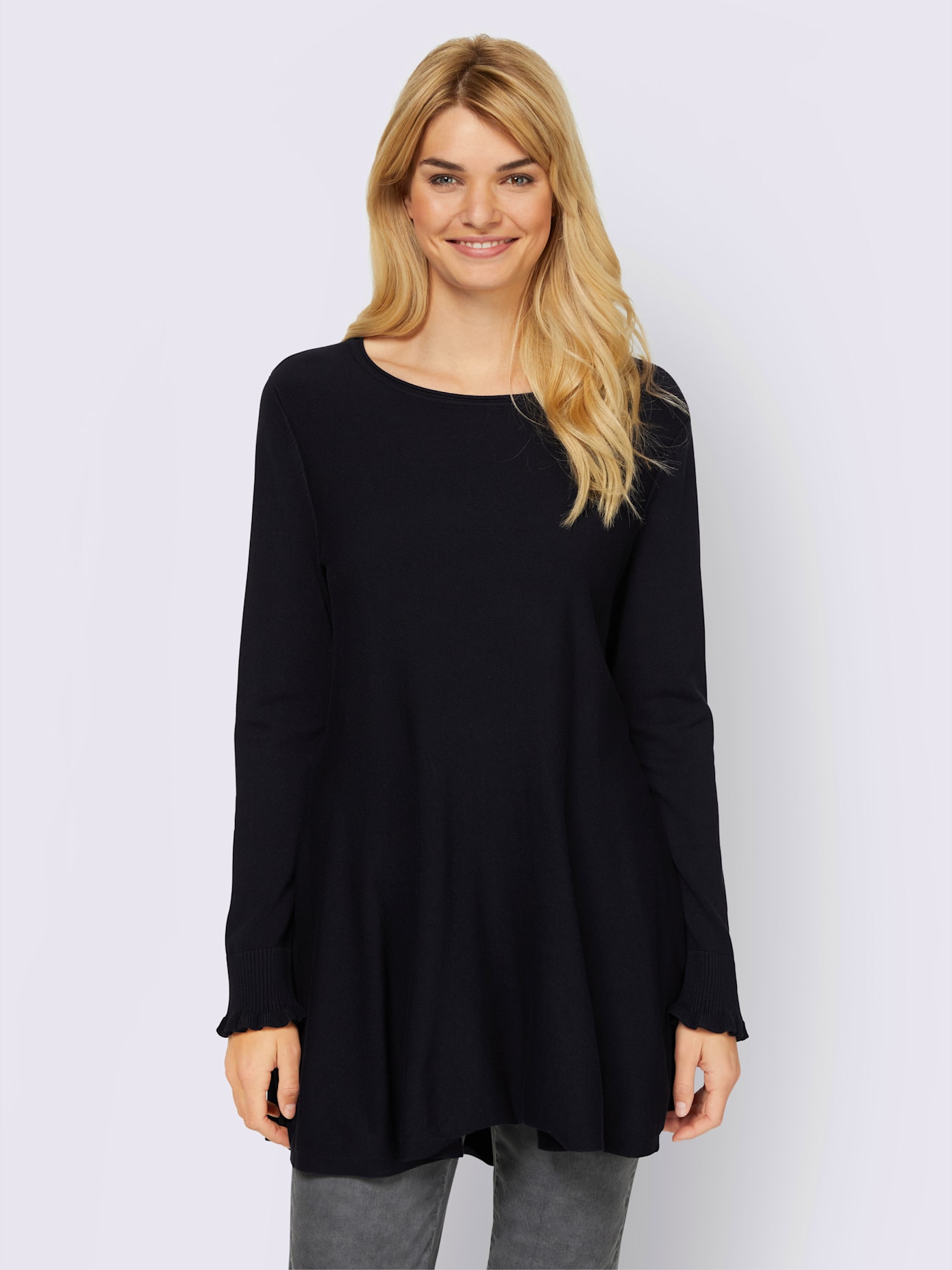 Pull légèrement évasé