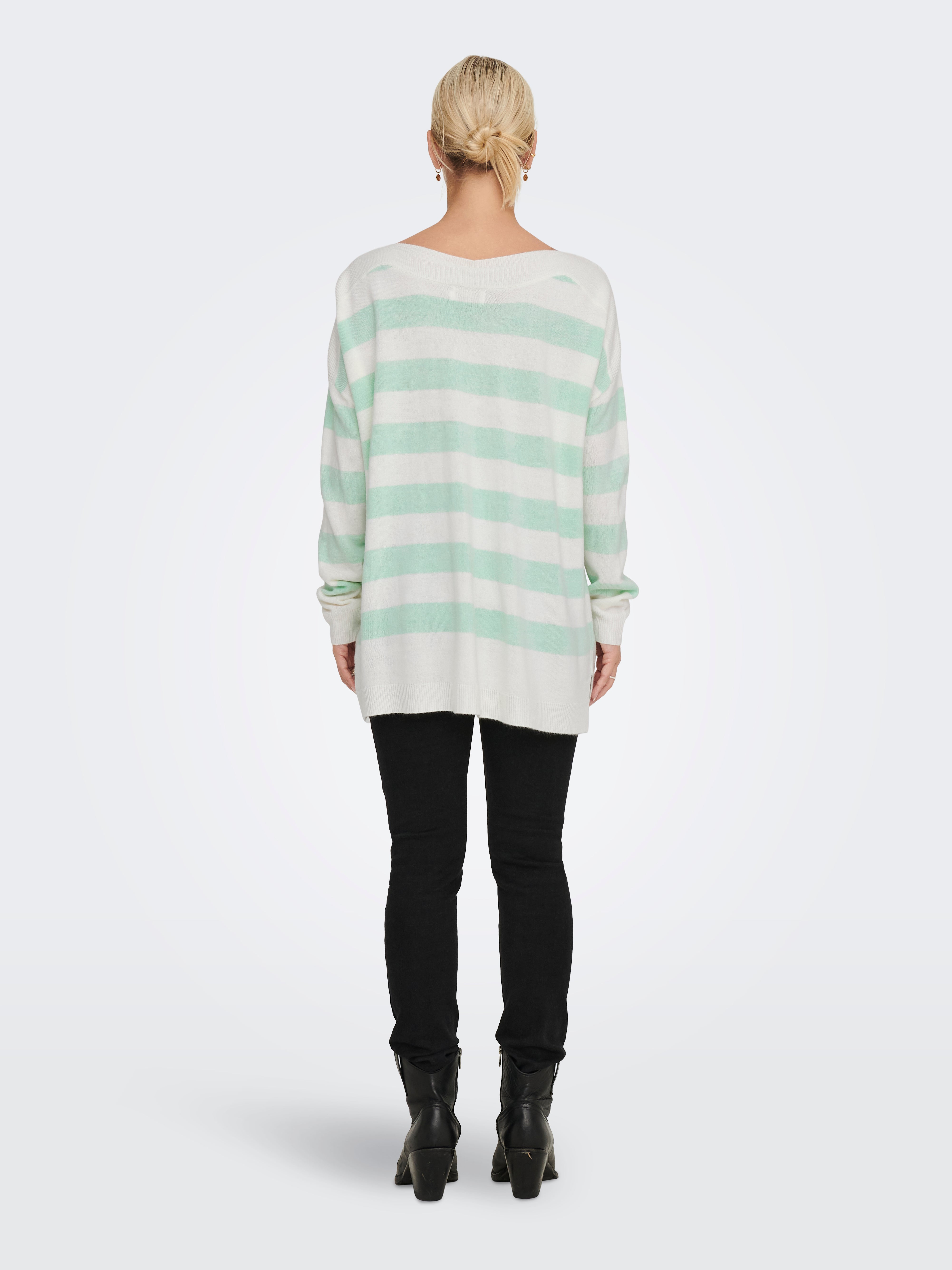 ONLAMALIA Strickpullover Mist Green