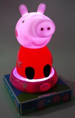 Peppa Gris Nattlampe 25 cm