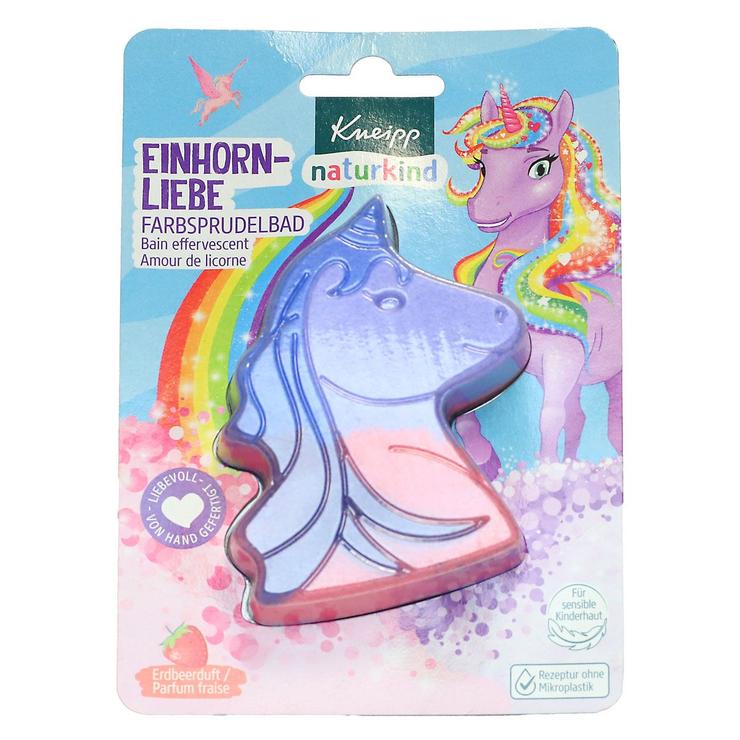 Naturekind bombe à bain amour de licorne parfum fraise 100g