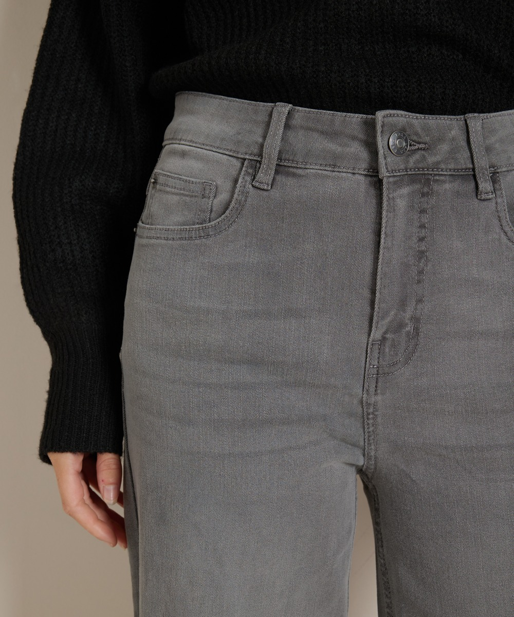 wide fit stretch jeans - lara