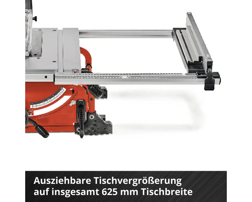 Einhell Power X-Change 2x18V TE-TS 36/210 accu-tafelzaag, zonder accu en lader