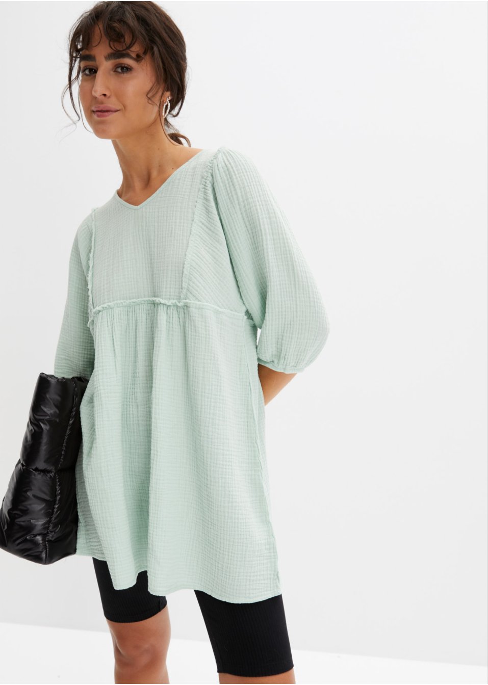 Tunique en gaze de coton