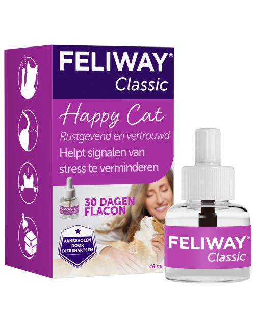 Feliway Anti-Stress Navulling Kat - Anti stressmiddel