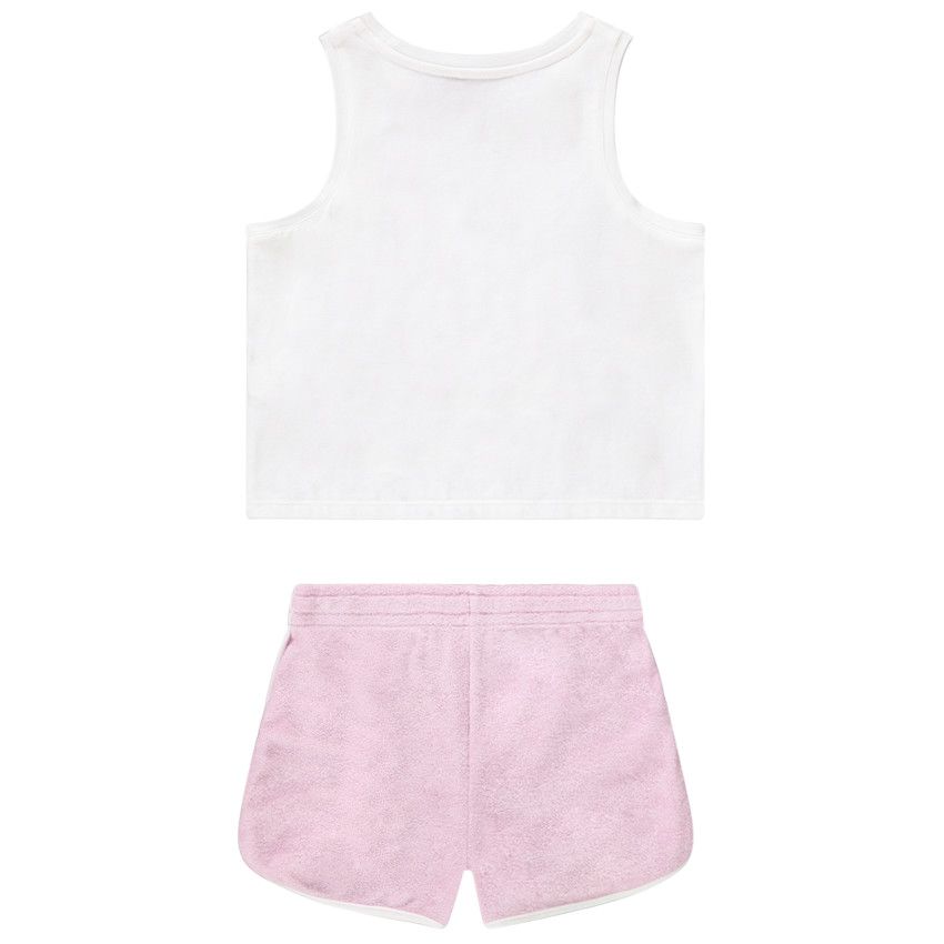 Ensemble 2 pièces Minnie Disney pour fille - Ecru