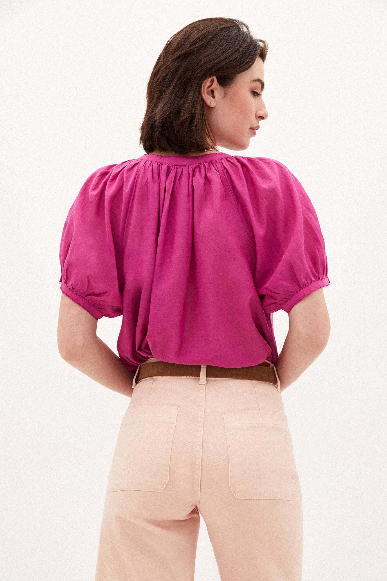 Camisa Cara Cotton - Rosa