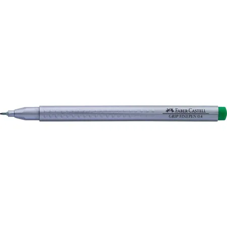 Faber-Castell Finepen GRIP 04, pemanent oliv