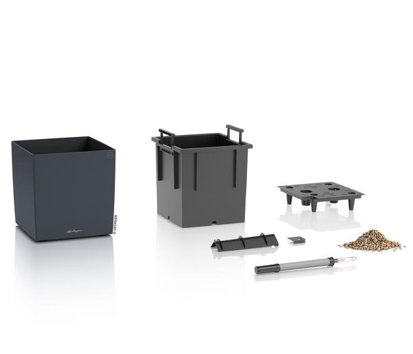 LECHUZA® Kunststoff-Topf Cube, rechteckig