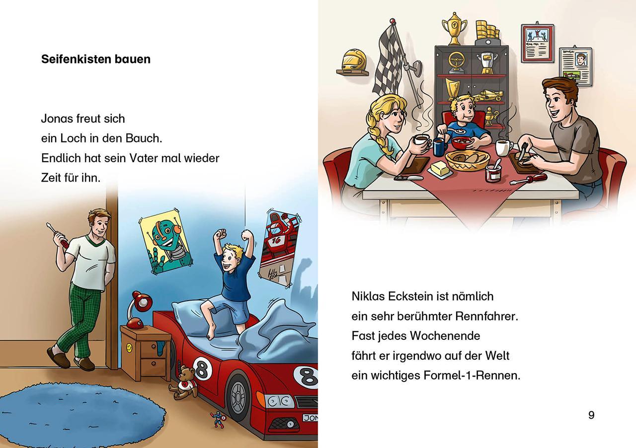 Leselöwen - Das Original / Leselöwen 2. Klasse - Vollgas auf der Rennstrecke