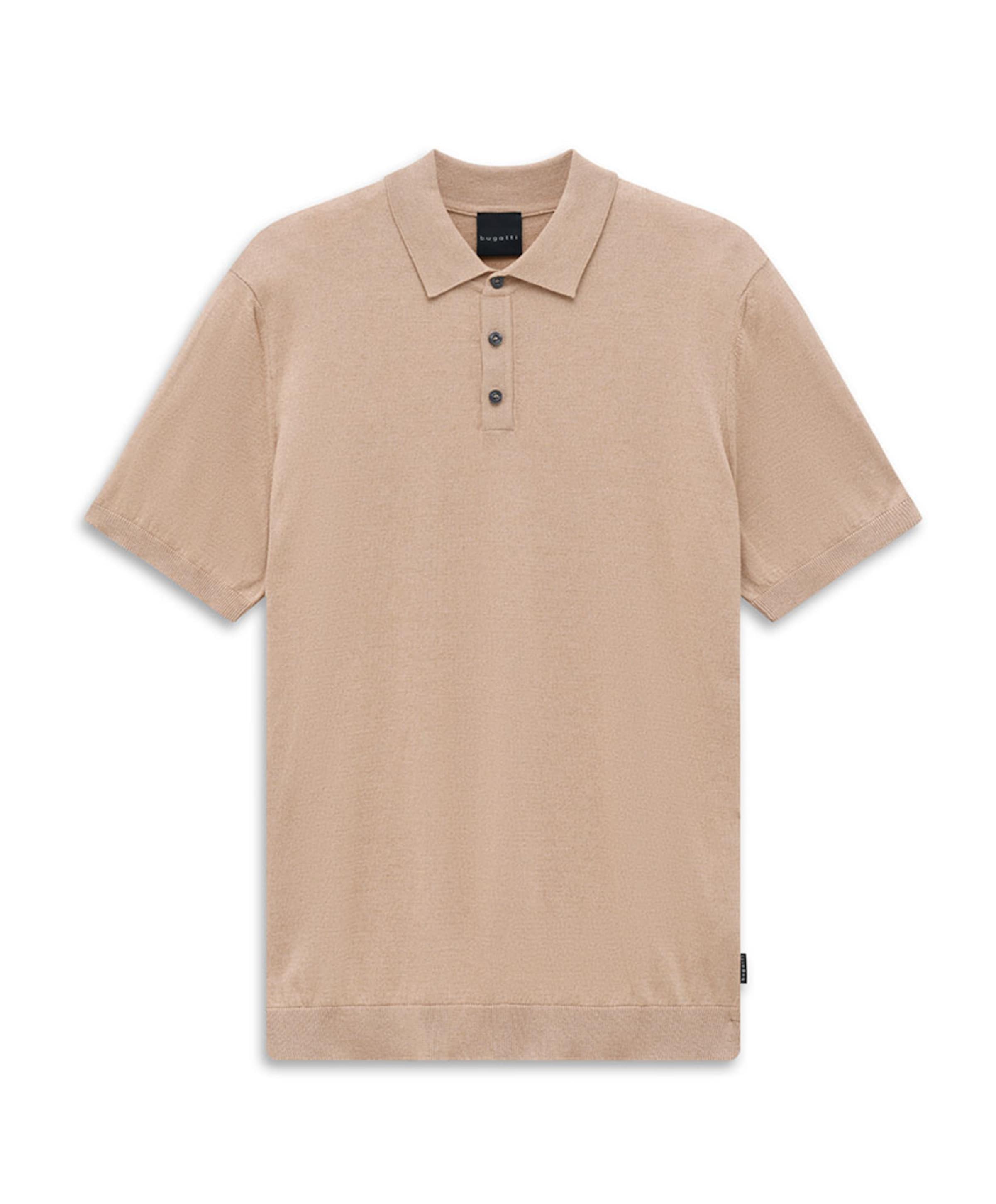 Bugatti Heren polo beige