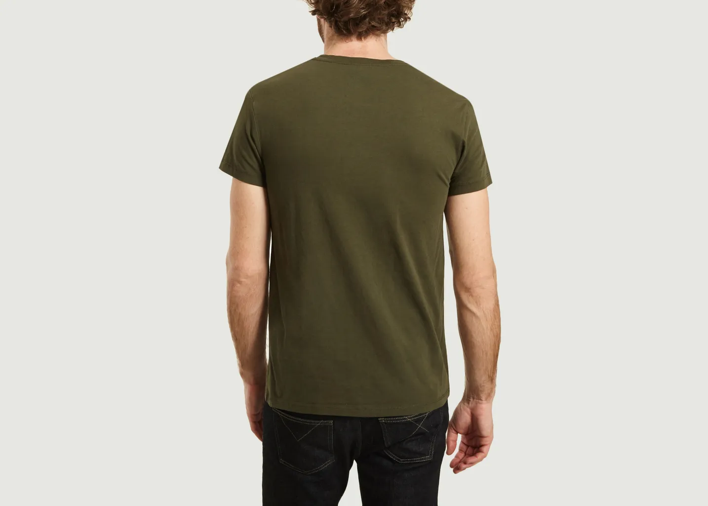 T-Shirt Uni En Coton Bio Kronos Samsoe Samsoe
