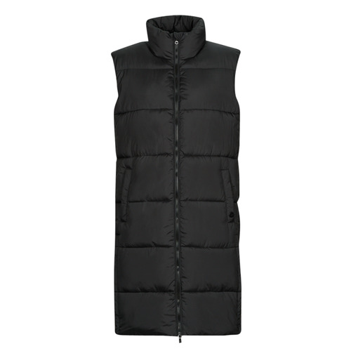 Superdry - STUDIOS LONGLINE QUILTED GILET Negro