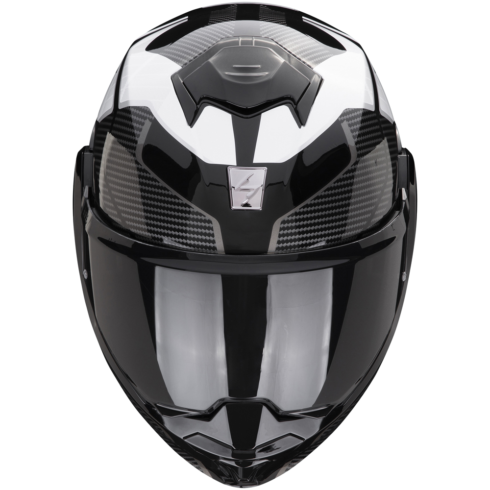 Scorpion - Casque Exo-Tech Evo Animo Noir / Blanc