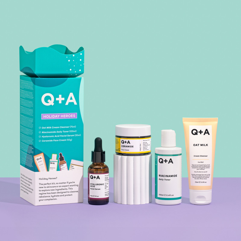 Coffret 4 produits Holiday Heroes Q+A