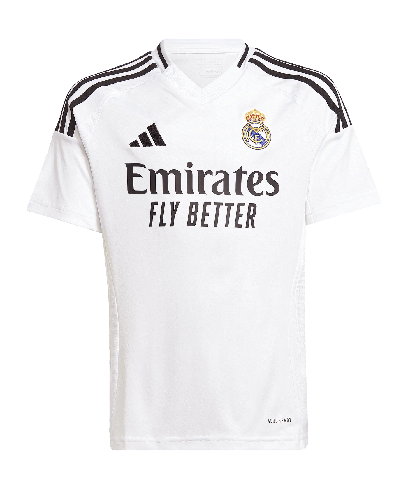 adidas Real Madrid Trikot Home 2024/2025 Kids Weiss