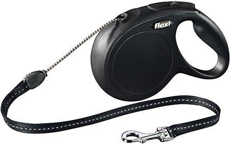 Flexi - New Classic M 8M Snor Sort Max 20Kg