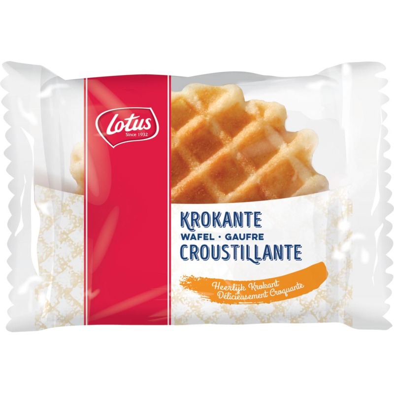 Gaufre croustillante Lotus - Carton de 120