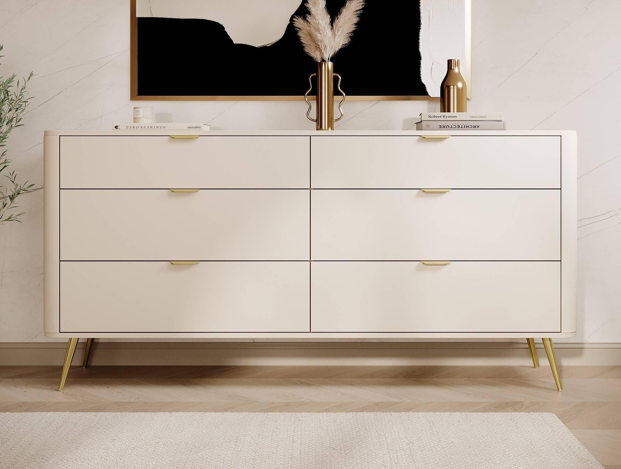Selsey Design Dressoir Olivia 6 lades