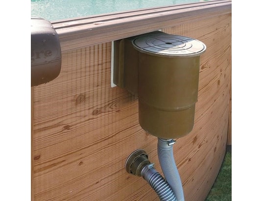 GRE POOLS - Kit piscine ronde en acier Pacific Diam.3,50mx1,20m
