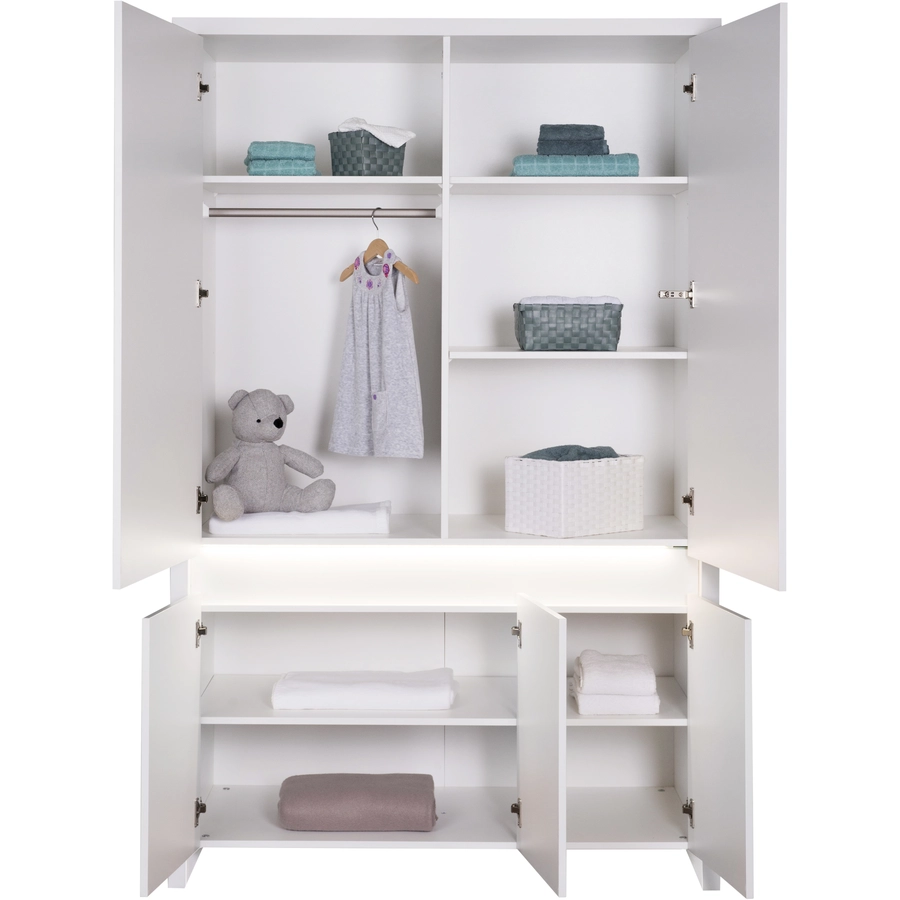 Schardt Kinderzimmer Planet White 5-türig
