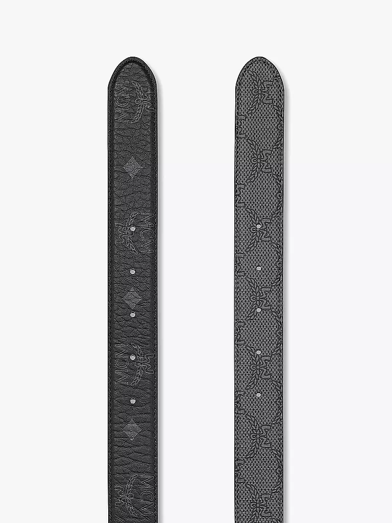 MCM Ledergürtel - Wendegürtel VISETOS schwarz