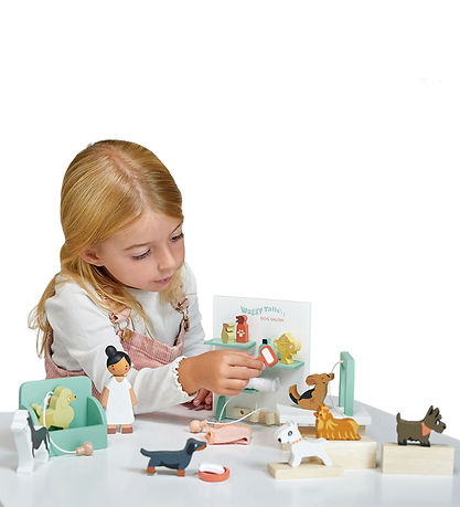 Tender Leaf Holztoys - Hundesalon für Puppenhaus