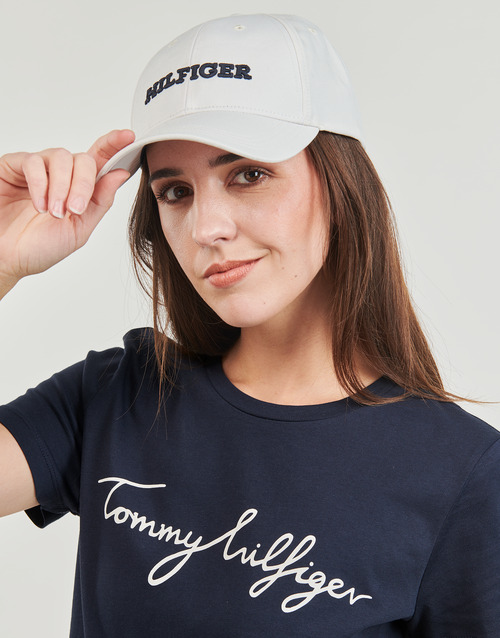 Tommy Hilfiger - HERITAGE CREW NECK GRAPHIC TEE - Marine