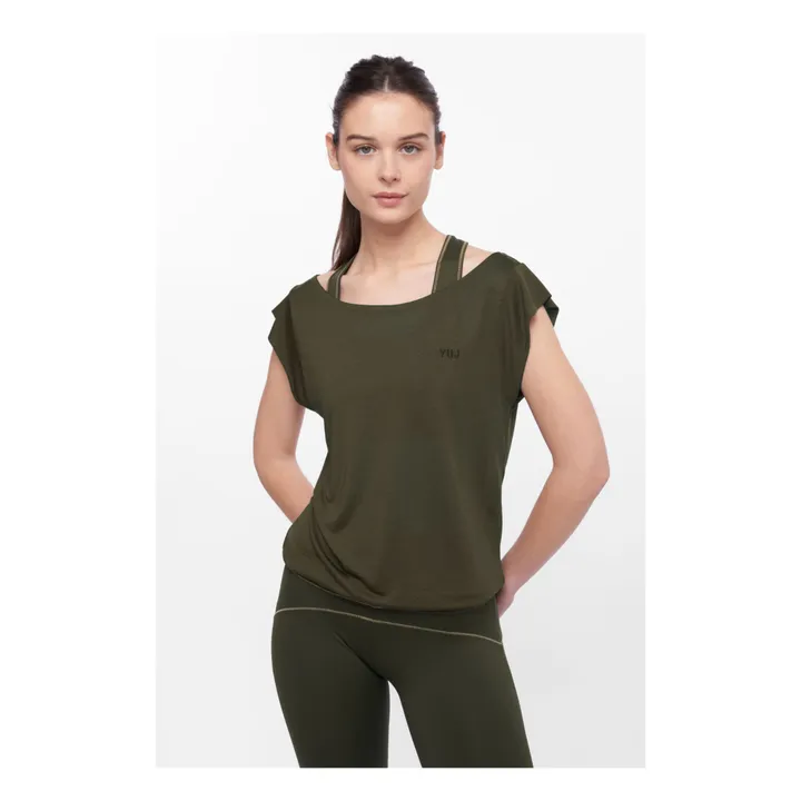 YUJ Paris T-shirt Softee | Vert kaki
