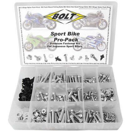 Coffret Bolt visserie Pro Pack Sportbike Universel