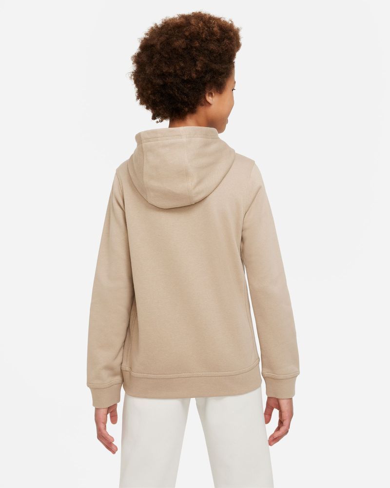 Sweat à capuche Nike Sportswear Club Beige pour enfant