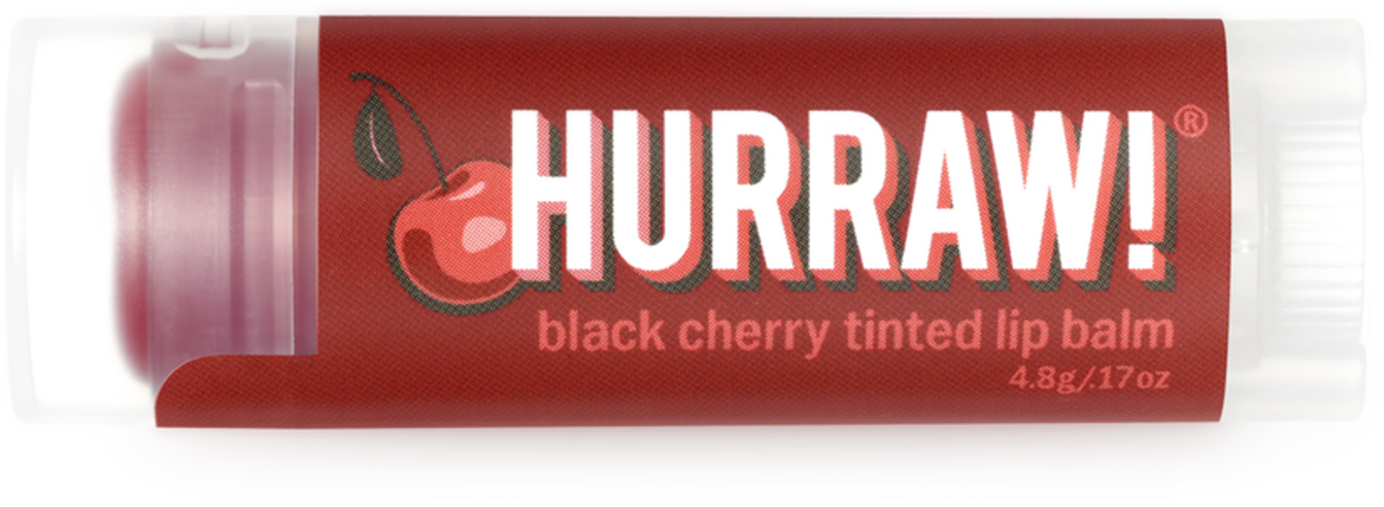 HURRAW!  Lippenpflegestift Black Cherry, 4,80 g
