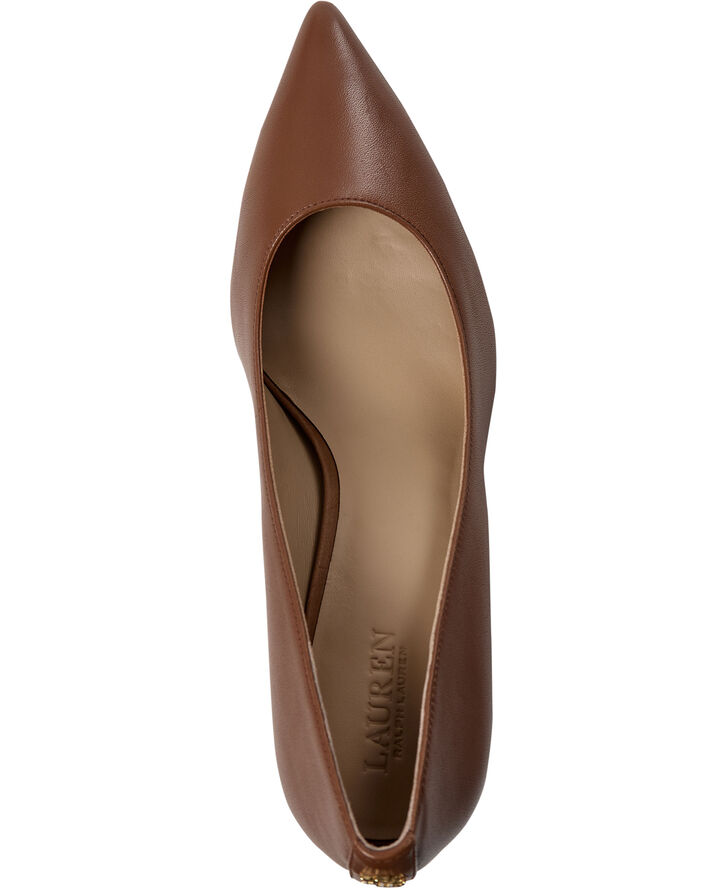 Lauren Ralph Lauren SUPER SOFT LEATHER-LANETTE-PM-DRS Deep saddle tan