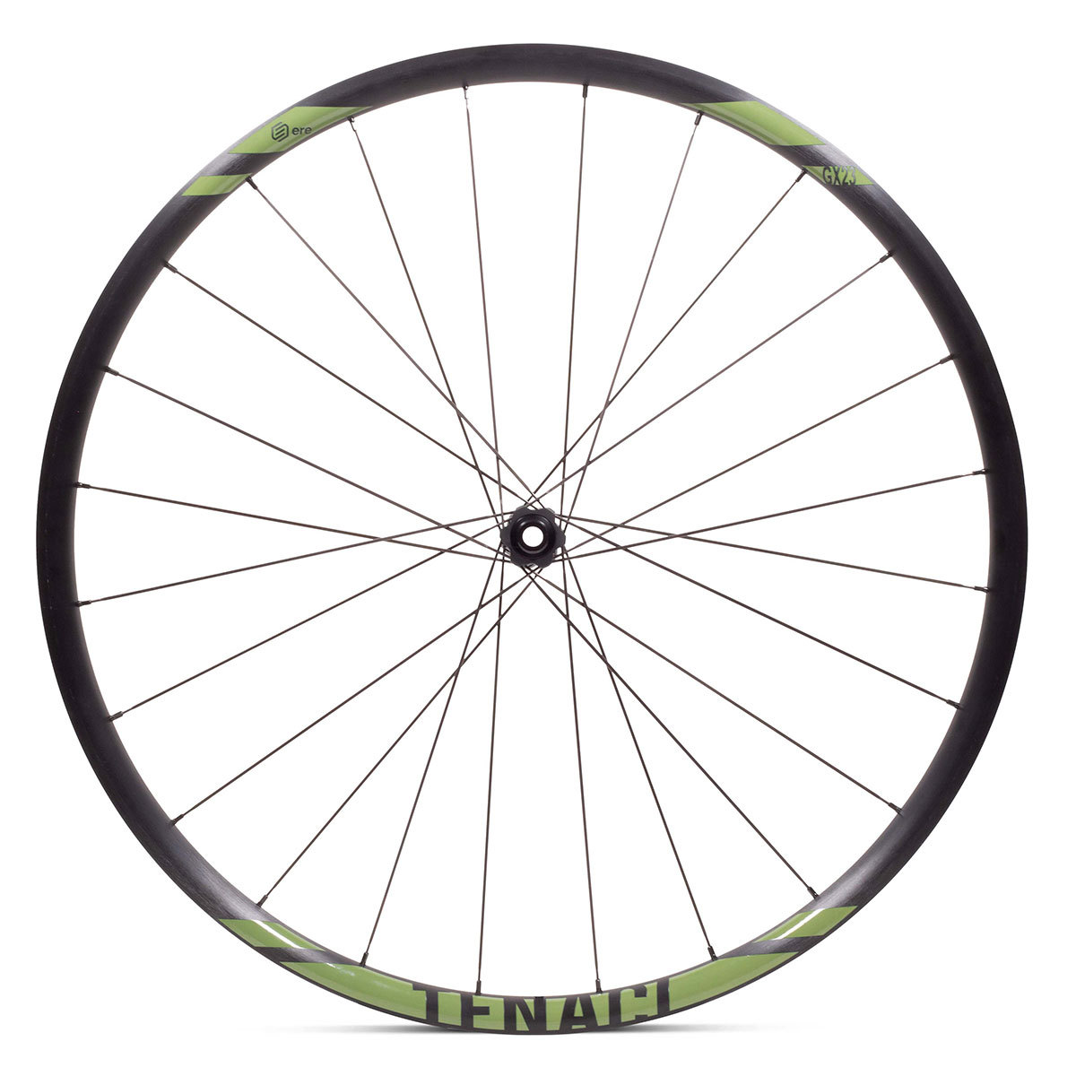 Ere Research Tenaci GX 23 Disc Gravel Wielset Zwart/Mosgroen