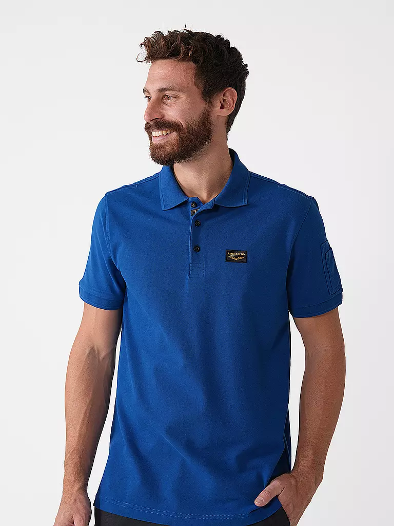 PME LEGEND Poloshirt  blau