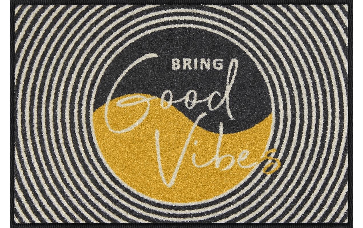 Fussmatte Good Vibes 50 cm x 75 cmAnti-Rutsch Türmatte