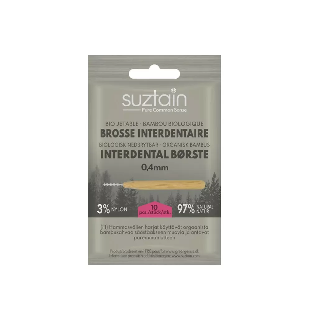 Suztain Mellemrumsbørster 0,4 mm - 10 stk
