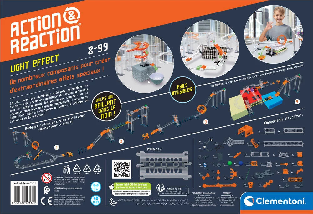 ACTION & REACTION - EFFET PHOSPHORESCENT