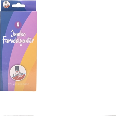 Danpen Jumbo farveblyanter 8-pak