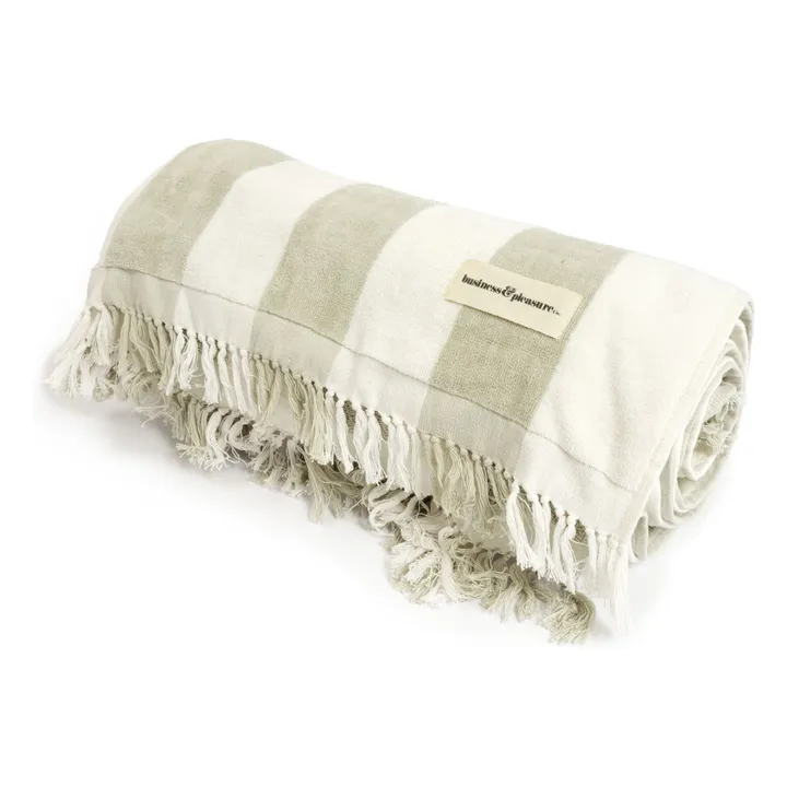 Business & Pleasure Co. Serviette de plage Holiday | Sauge