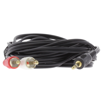 Q-Link tulp kabel 1STE/2RCA male-male 5 meter rood/wit