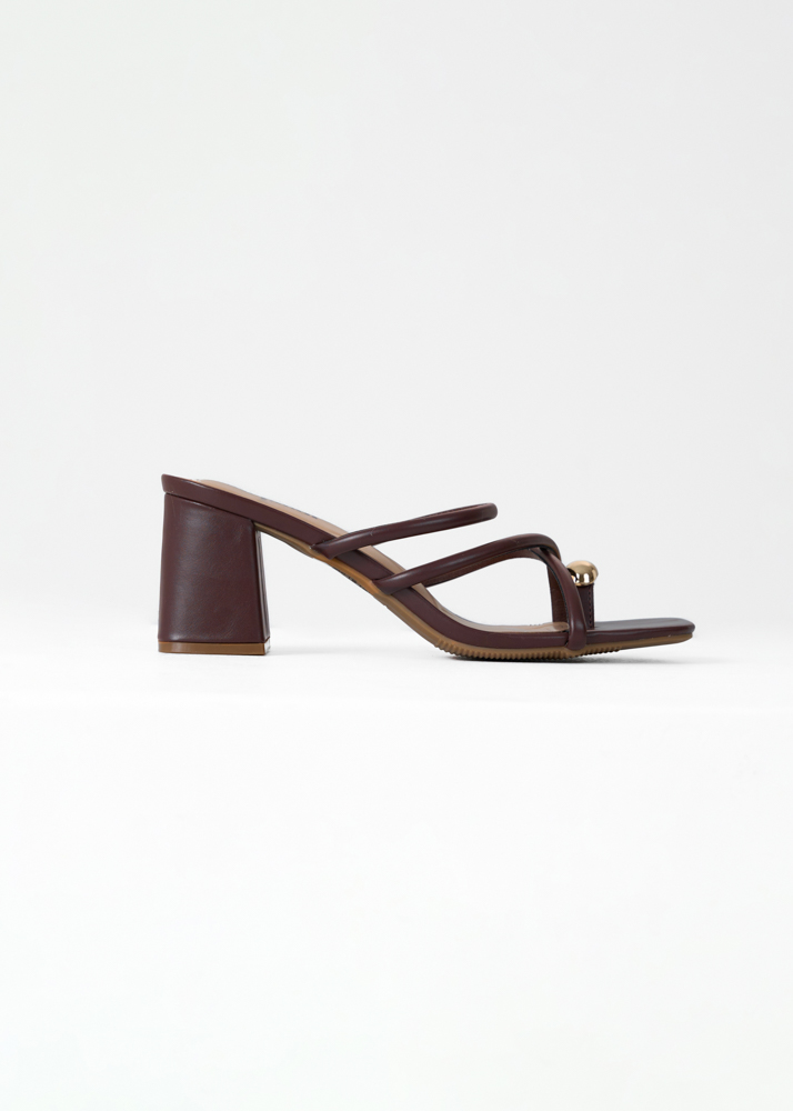 Bodine hakken choco bruin