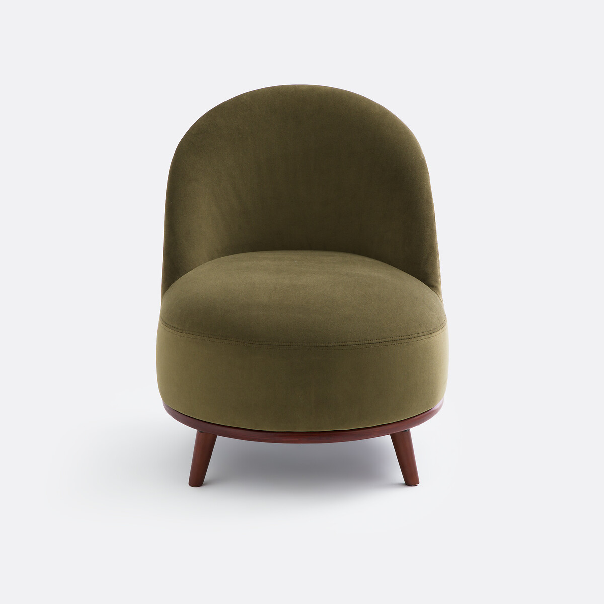 LA REDOUTE INTERIORS<br>Poltrona de veludo Luly