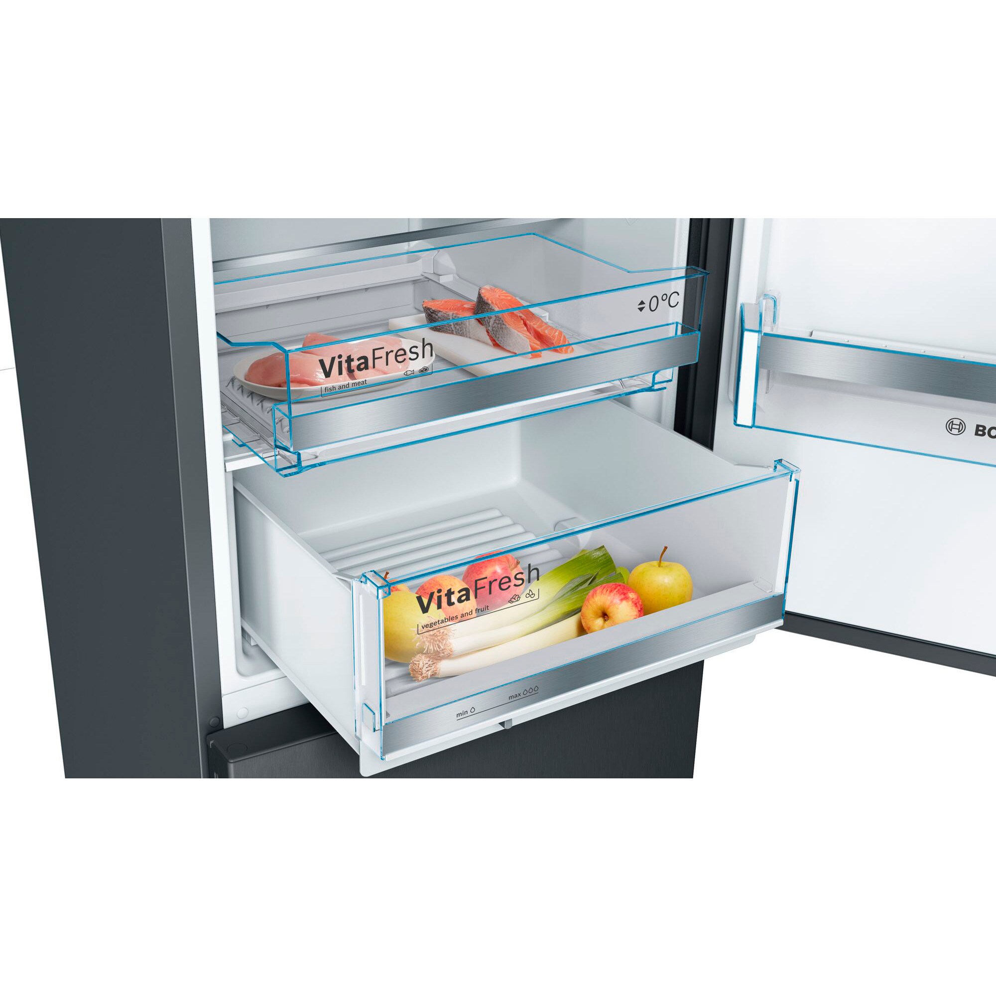 Bosch Kühl-/Gefrierkombination KGE398XBA Serie 6