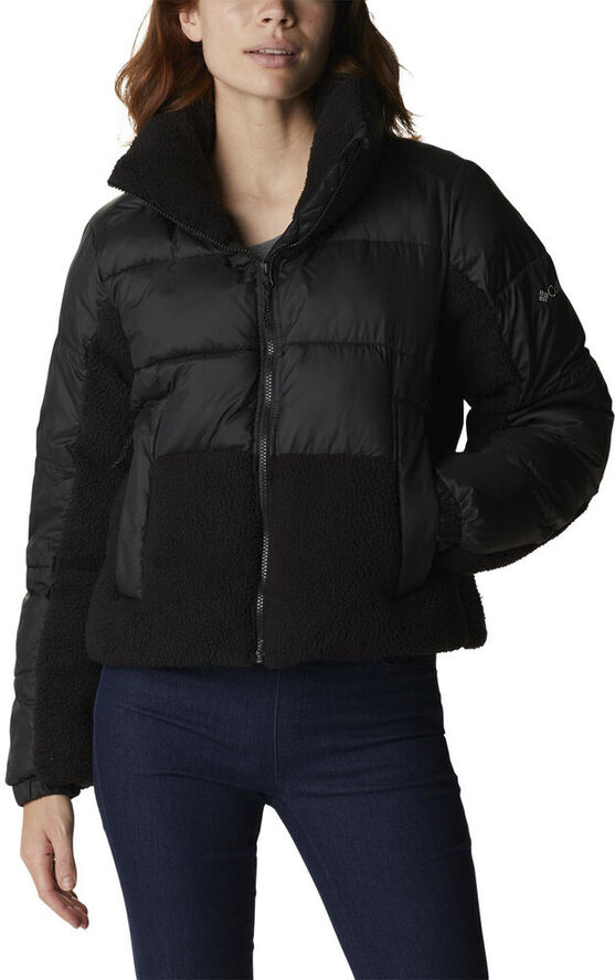 Columbia Leadbetter Point Sherpa hybridjakke Sort