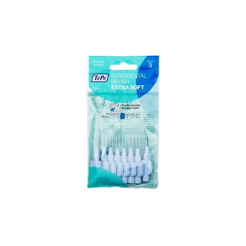 TePe Mellemrumsbørste x-blød 0,6 mm - 8 stk